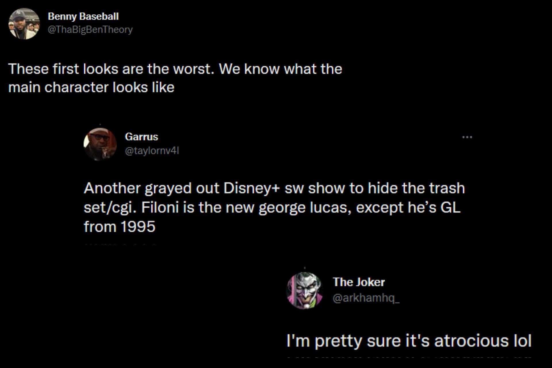 Fans weren&#039;t impressed with Dawson&#039;s look in Disney+&#039;s new video (Image via Twitter/Sportskeeda)