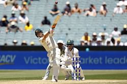 "The last few days I've had the flu" - Steve Smith after batting in Melbourne's sweltering heat on day two against South Africa