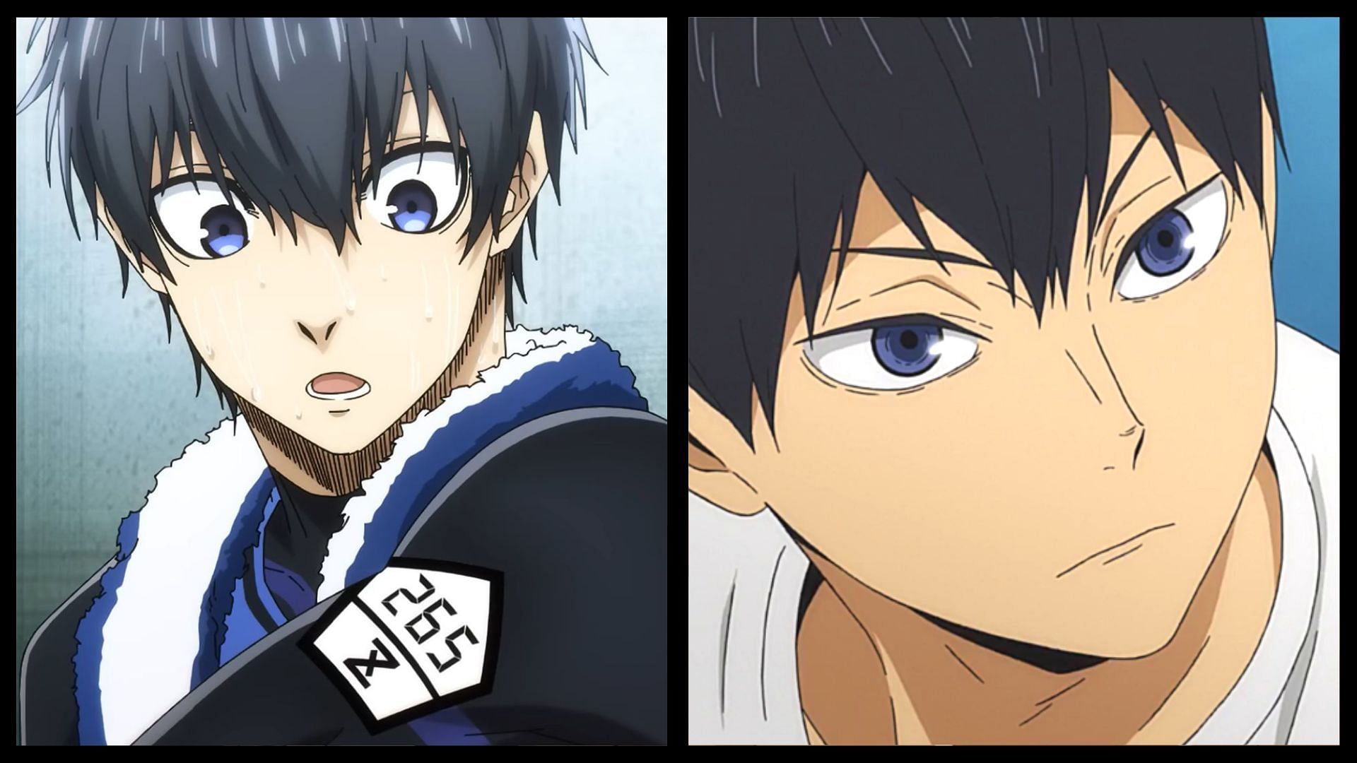 Yoichi Isagi and Kageyama Tobio have similar character designs (Image via 8bit, Production I.G)