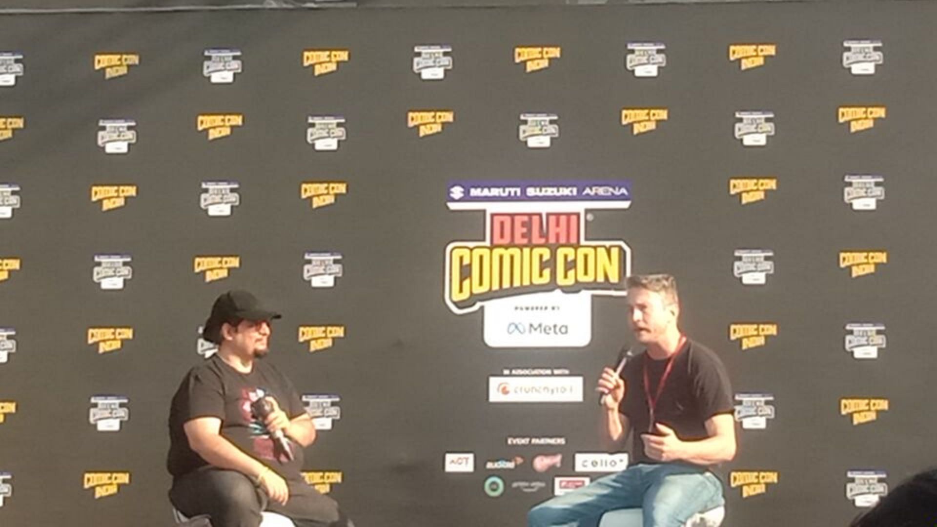 Top Cow and Image Comics fame Matt Hawkins in the Special Session at Delhi Comic Con 2022 (Image via Sportskeeda)