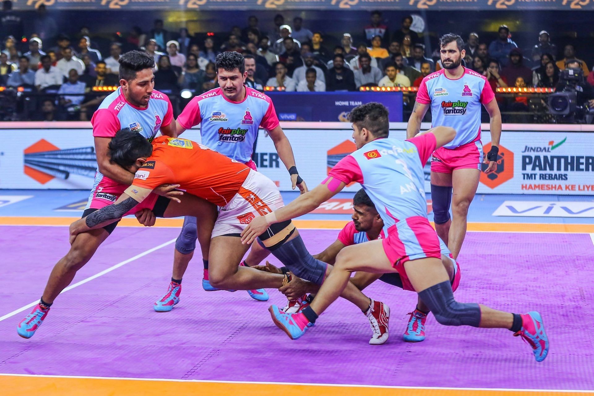 Pro Kabaddi 2022: Jaipur Pink Panthers reaches finals, thrashes Bengaluru  Bulls