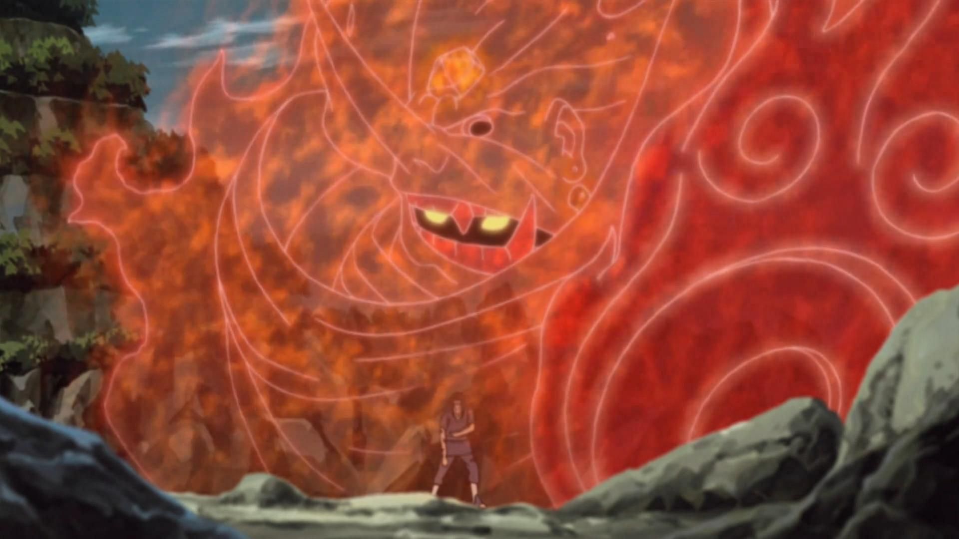 Itachi&#039;s Susanoo in Naruto (Image via Studio Pierrot)