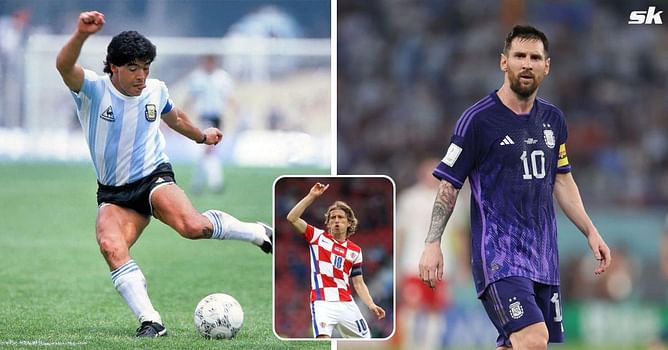 Luka Modric chooses 'greatest' player between Lionel Messi and Diego Maradona