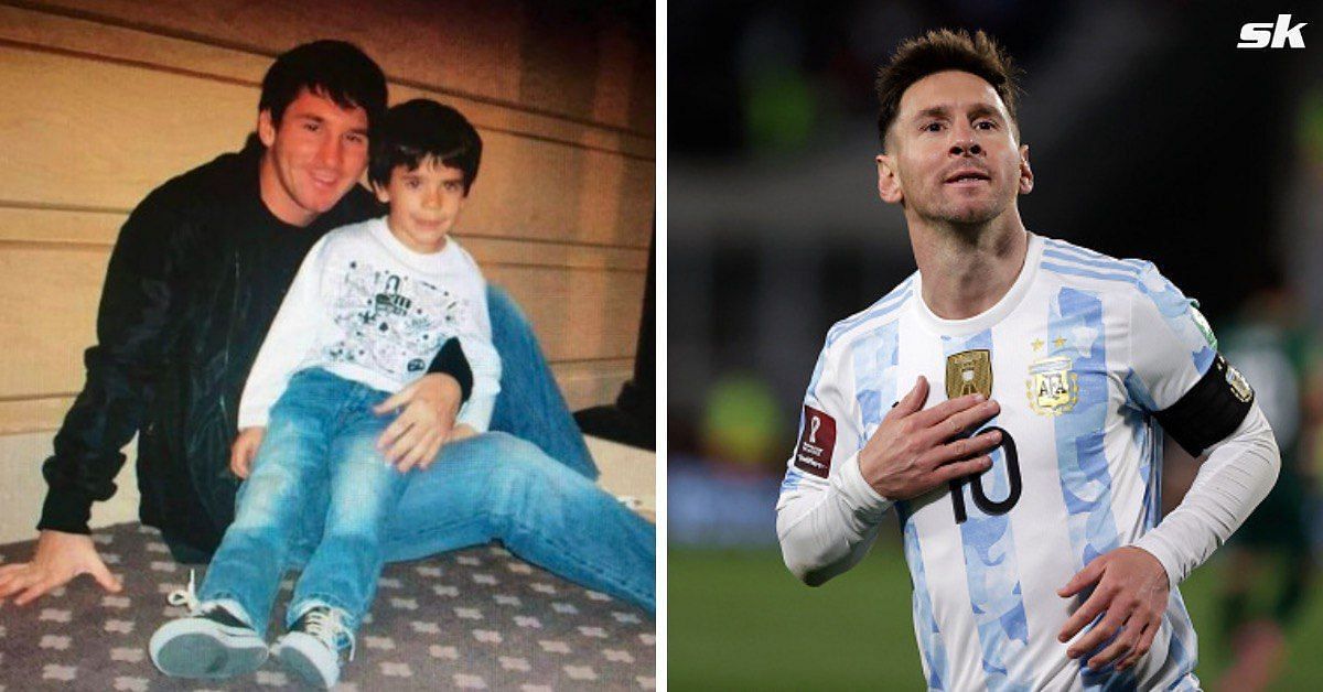Lionel Messi helped little Tommy deal with GHD | Picture via: @JimenaJuani