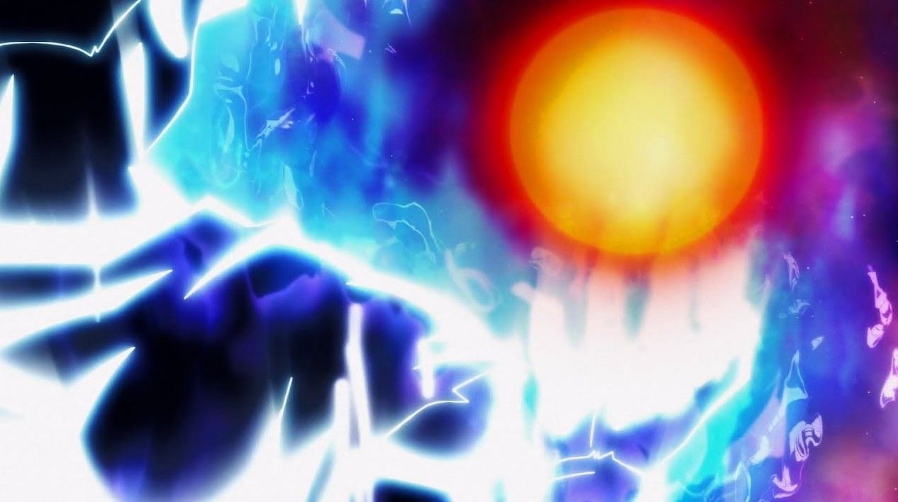 Goku with Jiren&#039;s Power Impact (Image via Toei Animation)