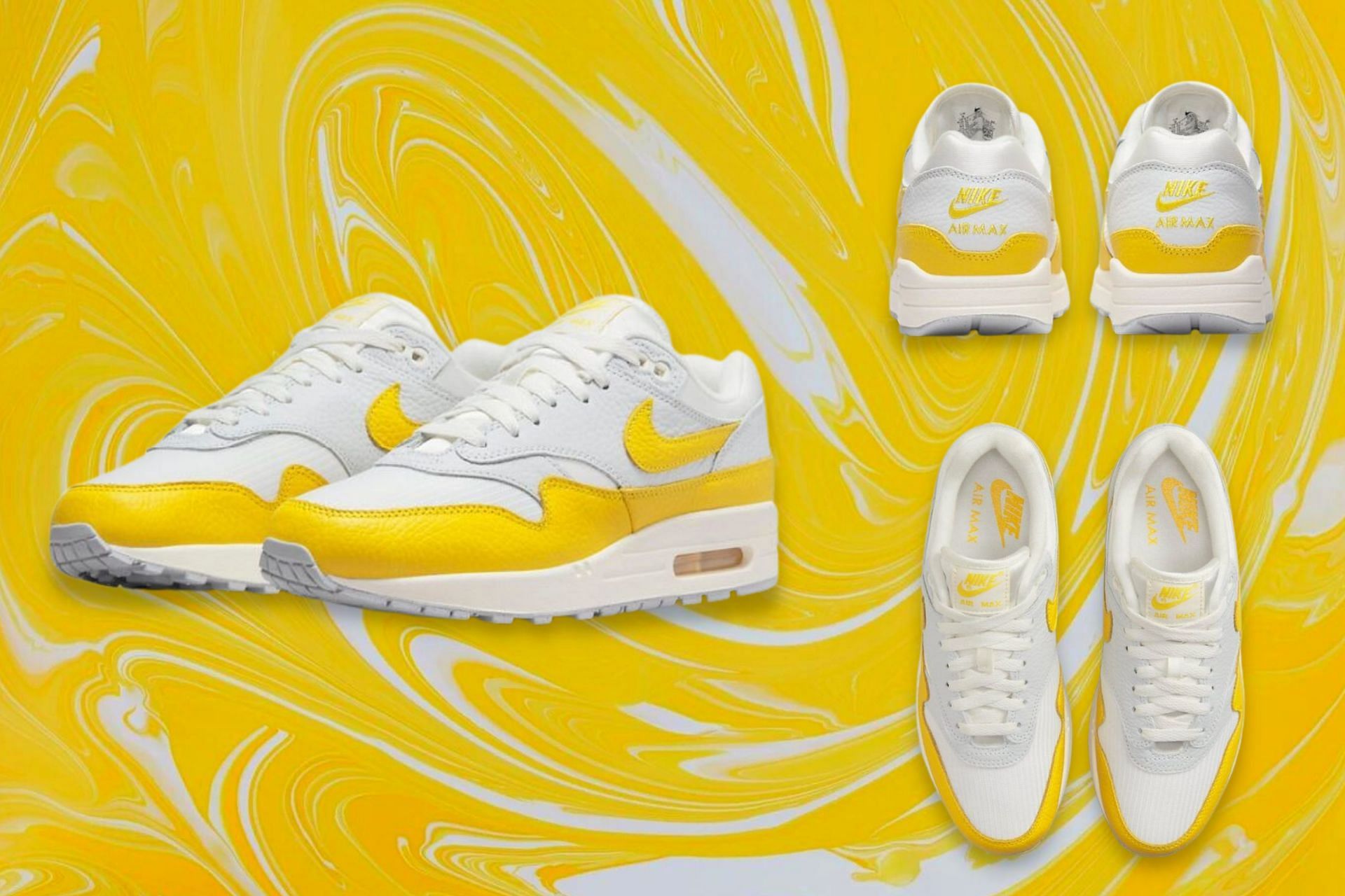 Here&#039;s a closer look at the Tour Yellow colorway (Image via Sportskeeda)