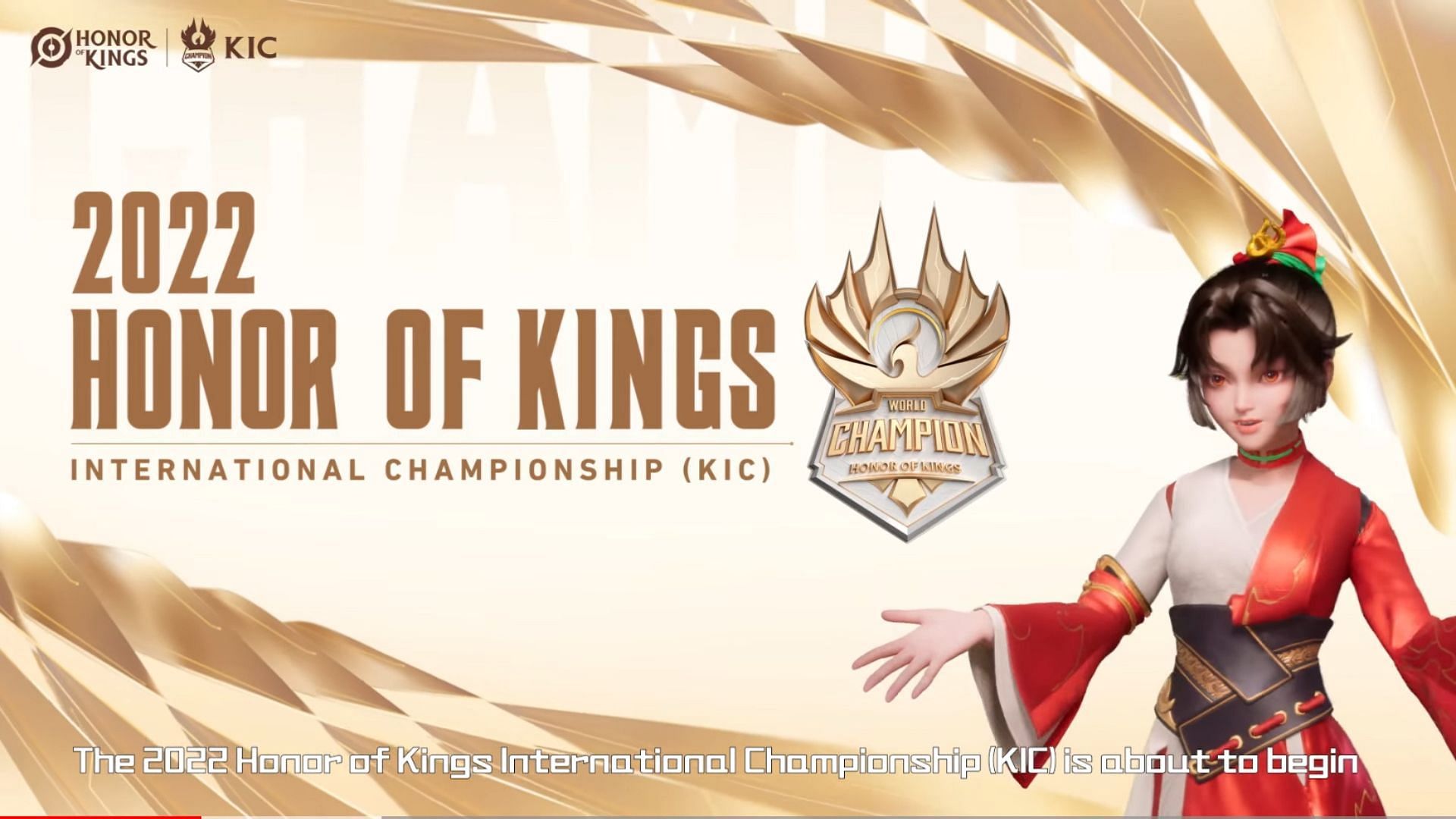 Honor of Kings International Championship 2022 starts on December 3 (Image via HoK YouTube)