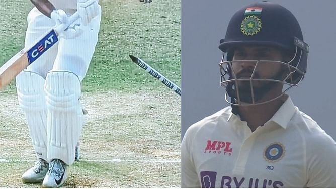 [Watch] Ebadot Hossain ends Shreyas Iyer's stay with an absolute pearler