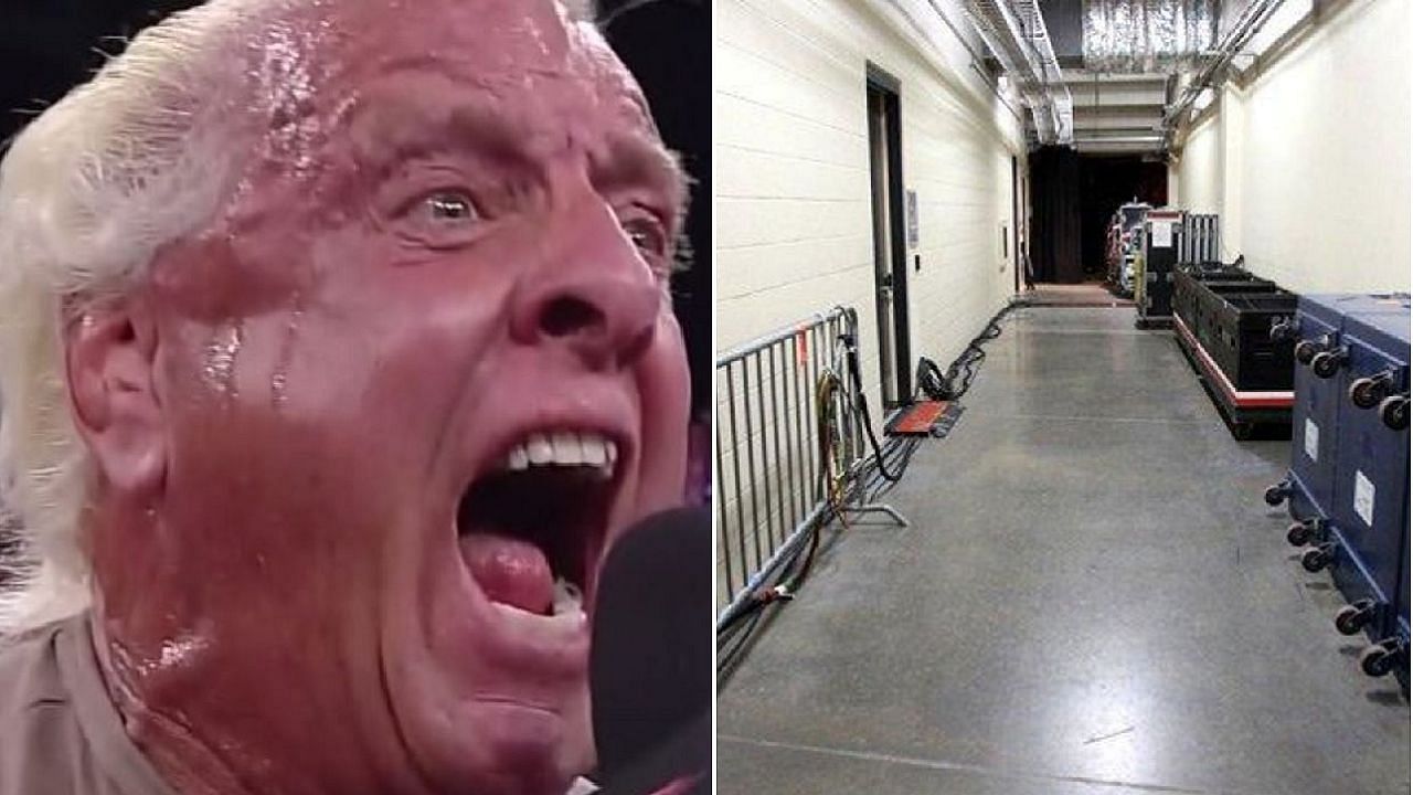 Ric Flair once launched a surprise attack on WWE legend in a backstage setting