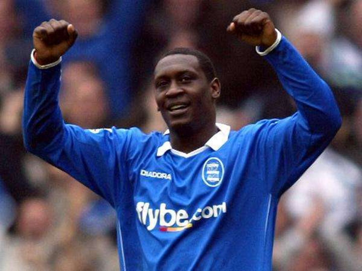 In his two years with Birmingham City, he just had one good season and attracted much criticism from fans.