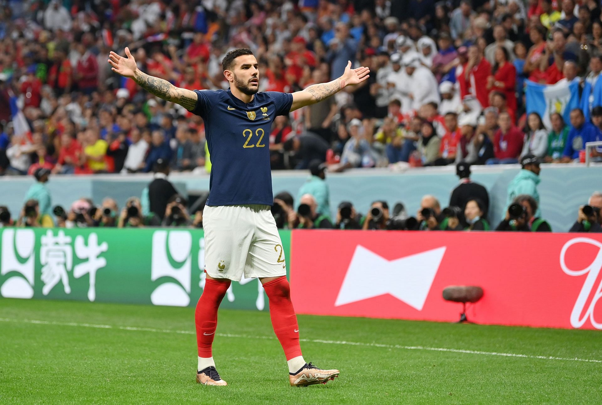 Theo Hernandez enjoyed a phenomenal 2022 FIFA World Cup for France