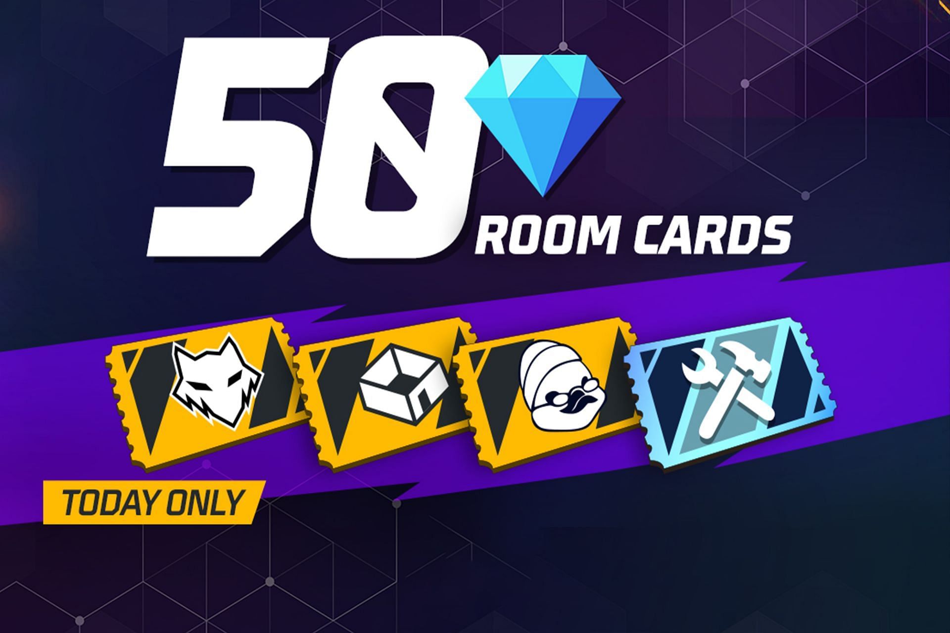 The room cards will only be accessible today (Image via Sportskeeda)