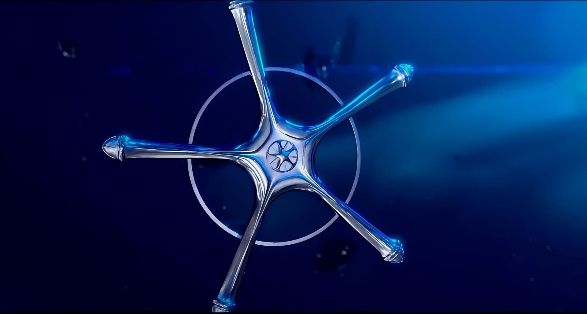 Uryu&#039;s pentacle cross (Image via Studio Pierrot)