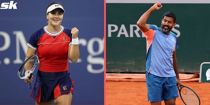 Bianca Andreescu thoroughly enjoys doubles experience with "pretty cool" Rohan Bopanna at World Tennis League
