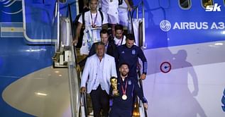 [WATCH]: Lionel Messi and Argentina land in Buenos Aires as 2022 FIFA World Cup winners
