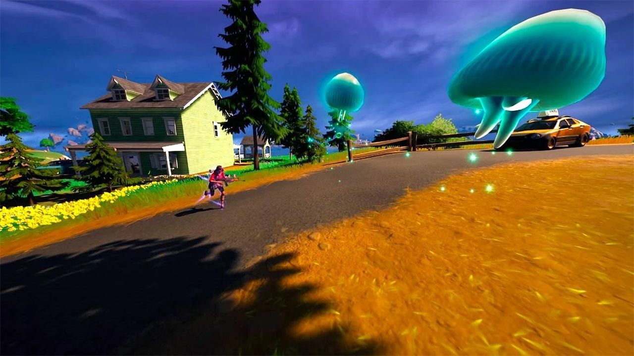 Completing the latest Fortnite challenge is very easy if you know where to locate Jellies (Image via Epic Games)