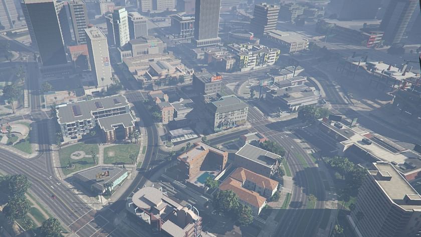 Map of Los Santos from GTA V ~ L.A. TACO