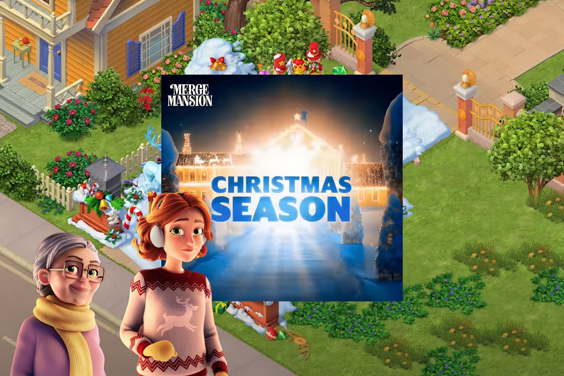 Christmas Event 2022 in Merge Mansion (Image via Sportskeeda)