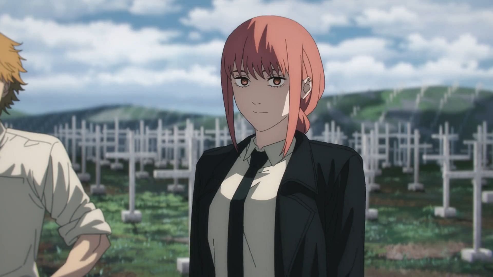 Makima as seen in the Chainsaw Man anime (Image via MAPPA)