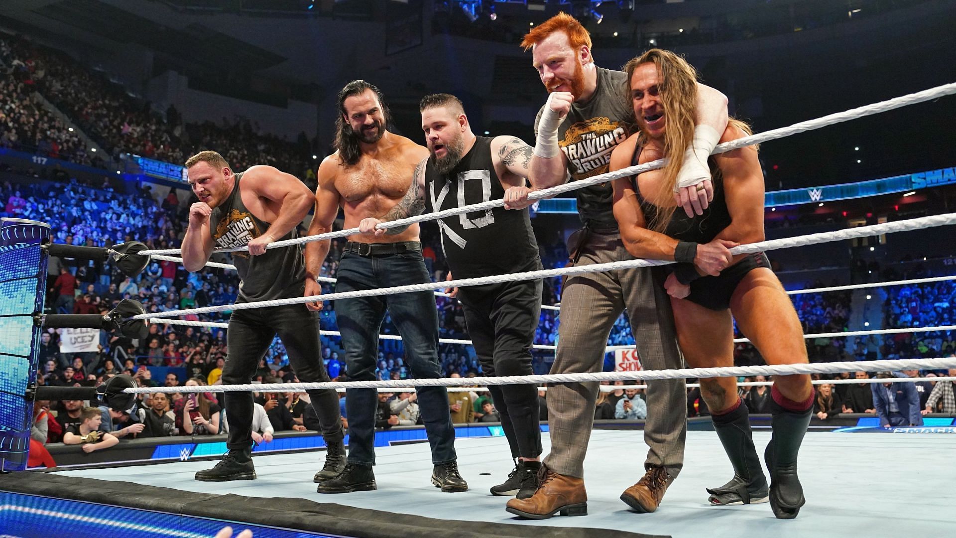 Kevin Owens, Drew McIntyre, and The Brawling Brutes