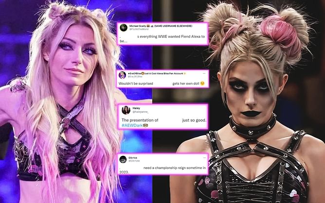 "Everything WWE wanted Fiend Alexa Bliss to be" – Wrestling world compares former RAW Women's Champion to top AEW star following impressive promo