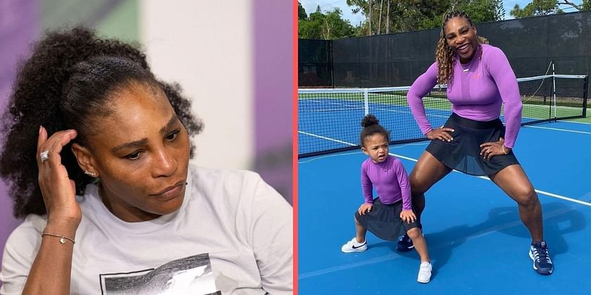 Like mother, like daughter: See Serena's daughter playing tennis - Good  Morning America