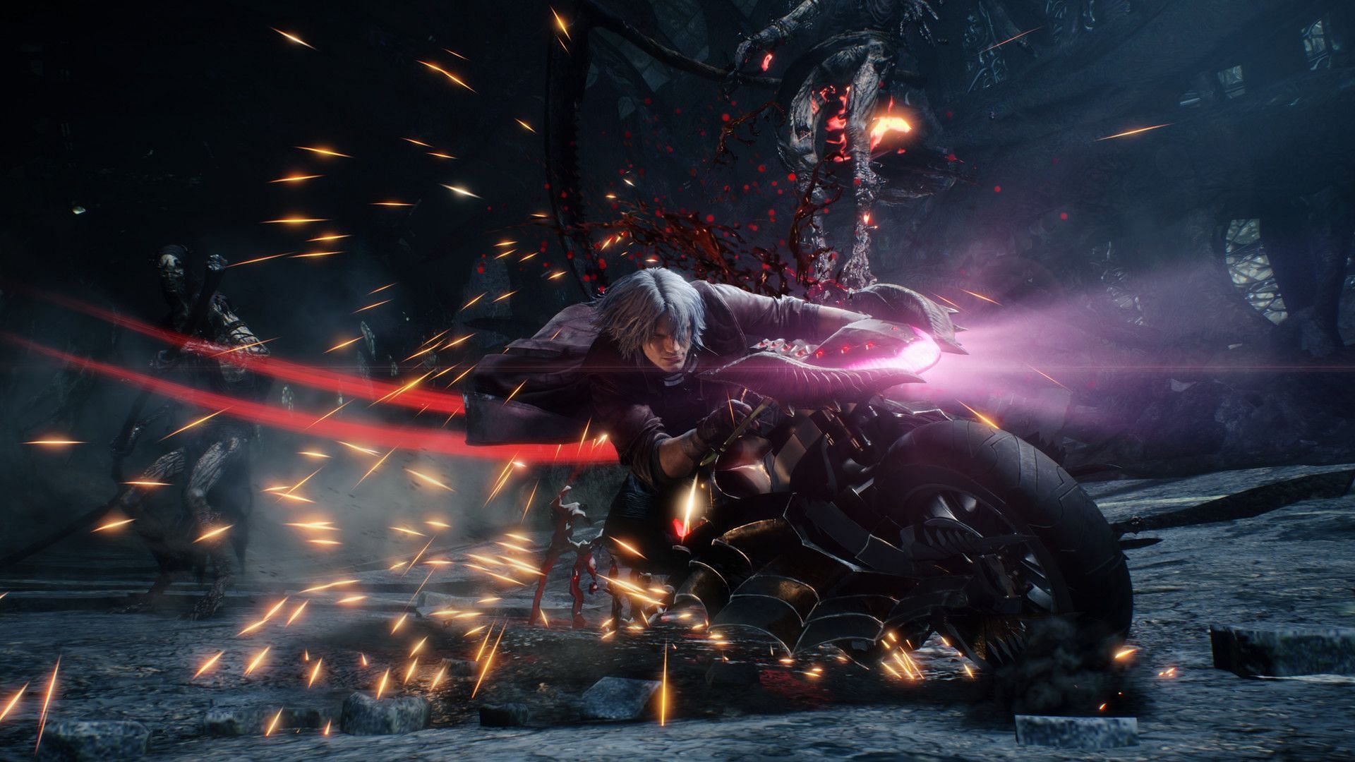Devil May Cry 5 is one of the best action games to pick during Steam Winter Sale 2022 (Image via Capcom)