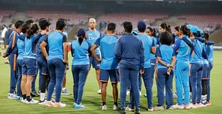 "This is how you want to feel every time you play for India" - Hrishikesh Kanitkar gives a rousing speech after thrilling win over Australia Women