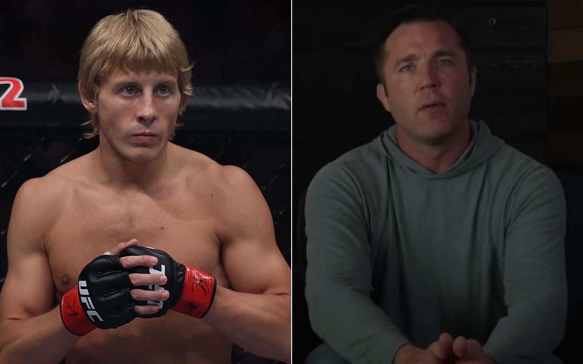 (L) Paddy PimbIett, and Chael Sonnen (R) {Photo credit: Chael Sonnen YouTube}