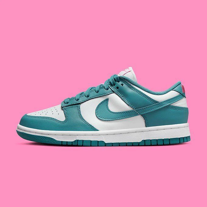 nike dunks low teal