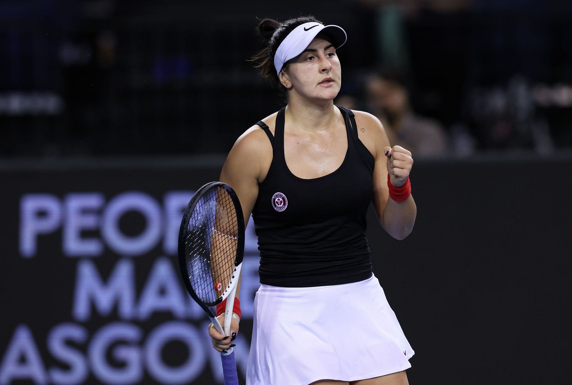 Bianca Andreescu at the Billie Jean King Cup Finals 2022 - Day Four: Group Stage.