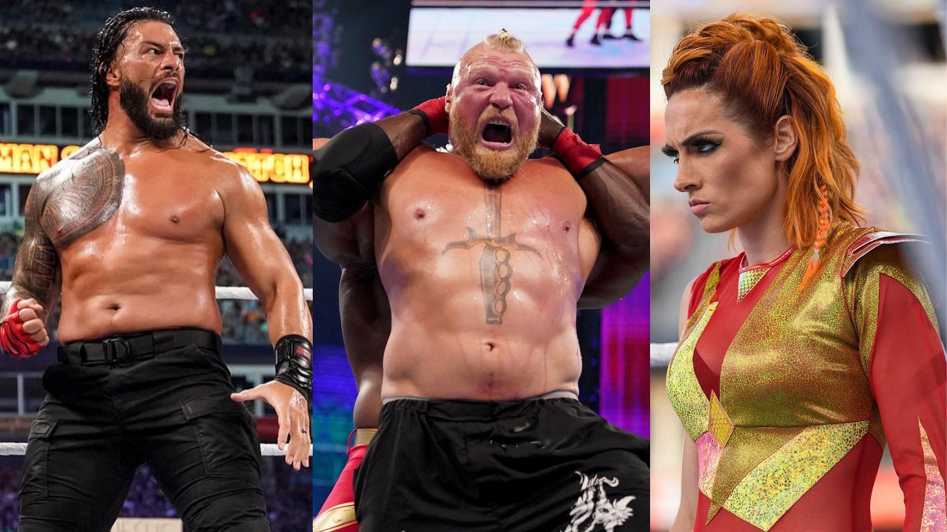 Roman Reigns; Brock Lesnar; Becky Lynch