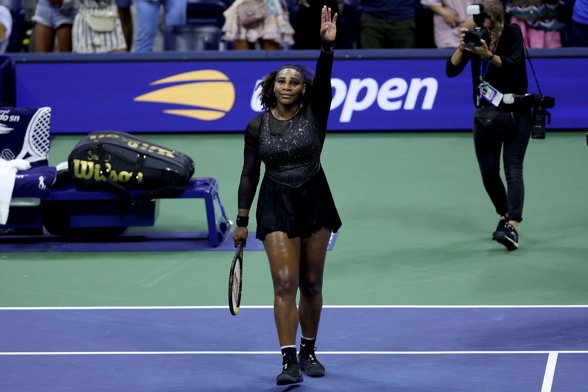 Serena Williams at the 2022 US Open.