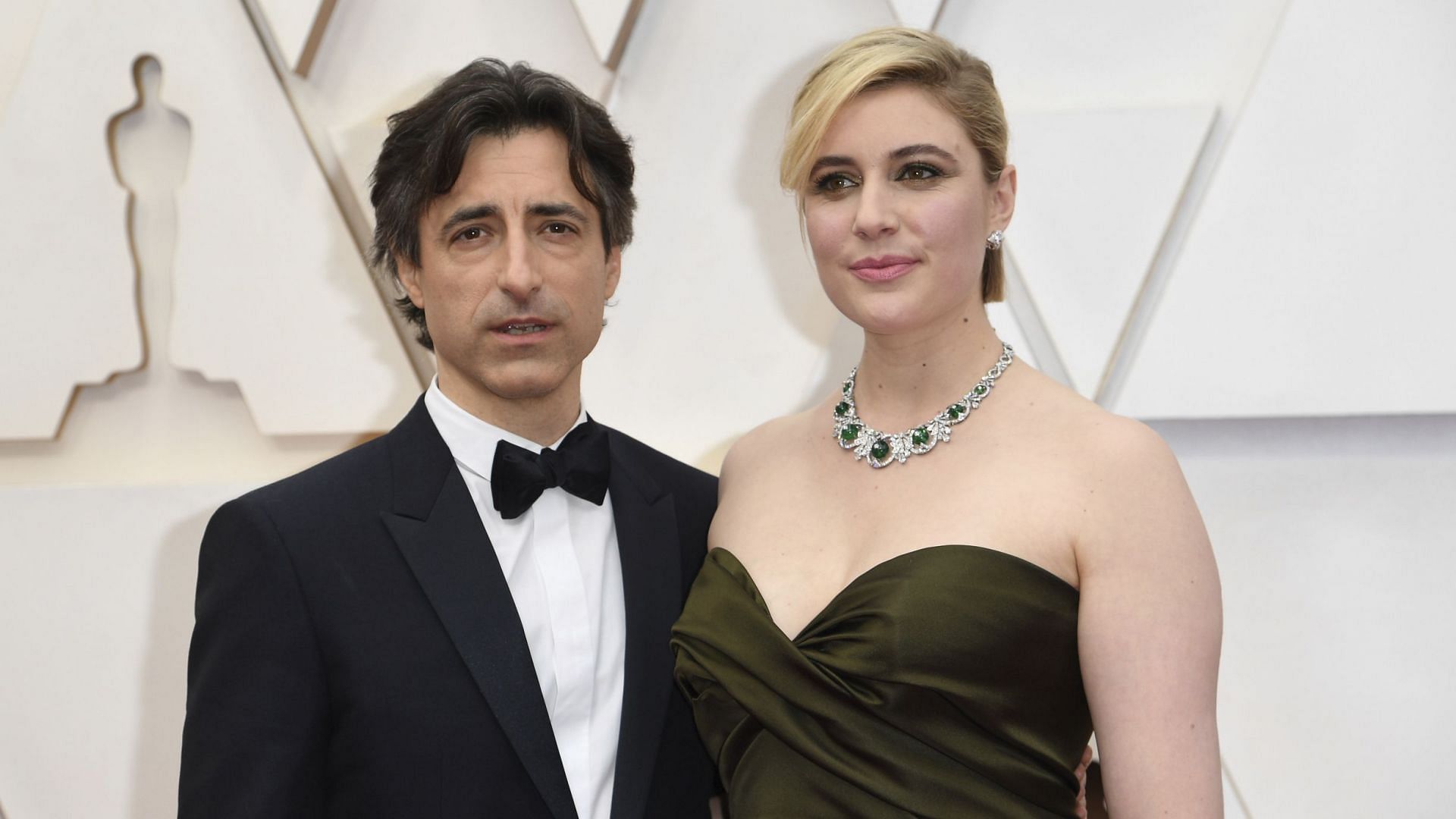 Greta Gerwig and Noah Baumbach expecting a second child (image via Getty/Richard Shottwell)
