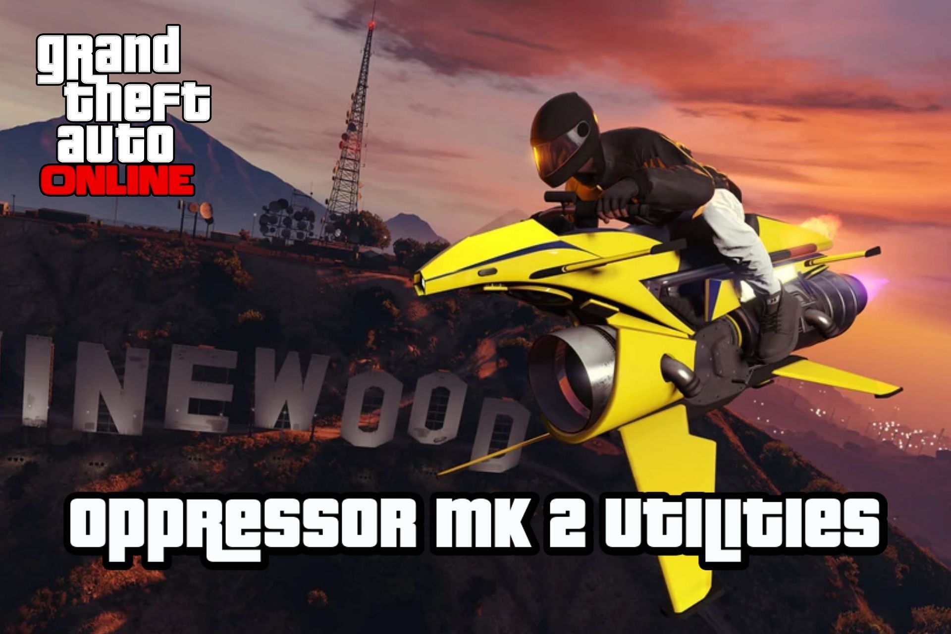 The Oppressor MK 2 is one of the most useful vehicles in GTA Online (Image via Rockstar Games)