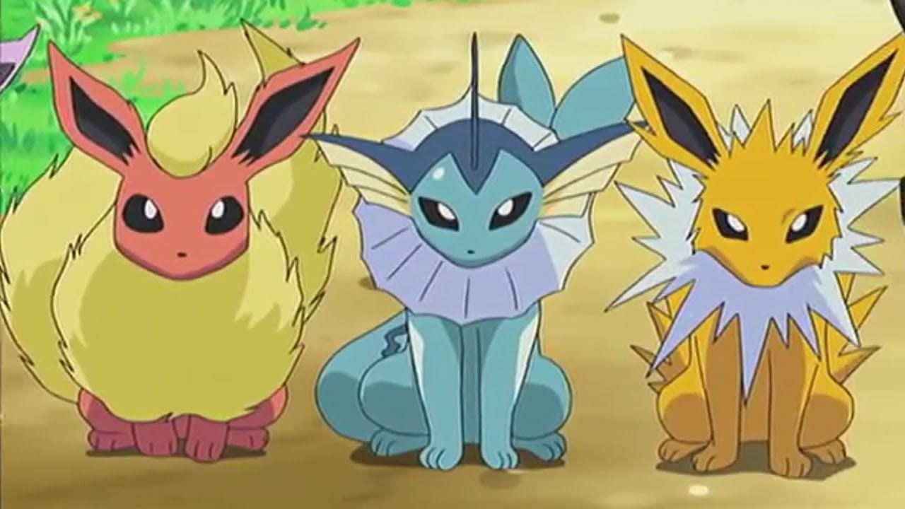 Image result for pokemon eevee evolution names