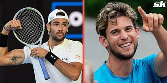 In pictures: Dominic Thiem, Matteo Berrettini, among others, touch down in Saudi Arabia ahead of the Diriyah Tennis Cup