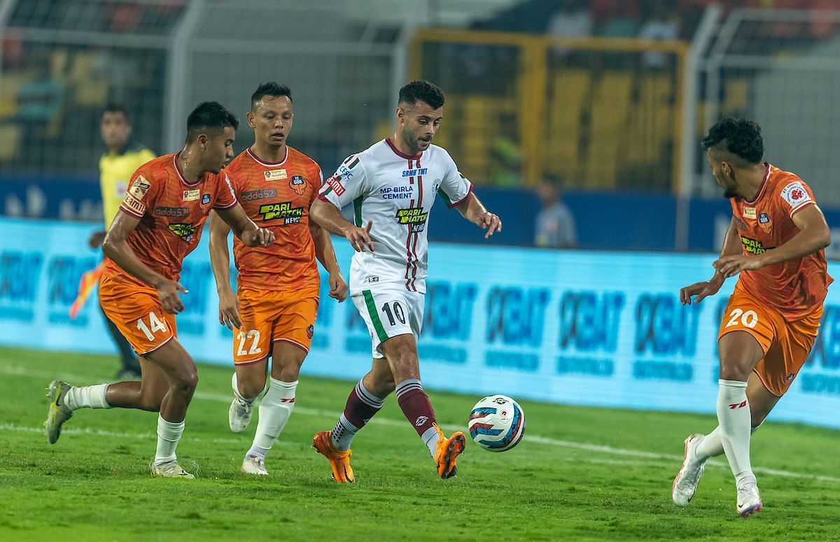 Hugo Boumous has a key role to play against FC Goa. (Picture credits: ISL)