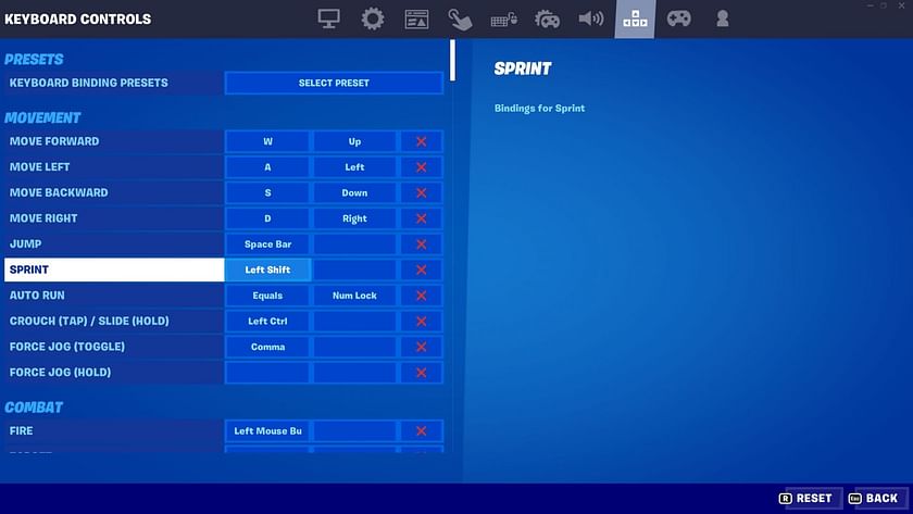 How to fix sprint not working in Fortnite Chapter 4 Season 1