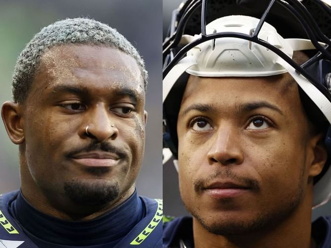 "We not doing that" - Tyler Lockett defends DK Metcalf against angry Seahawks fans live during Geno Smith-Patrick Mahomes matchup