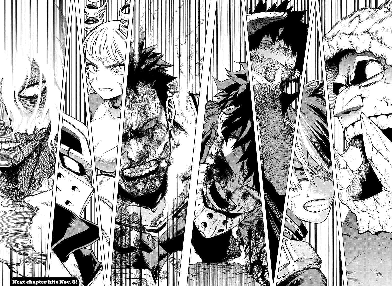 A panel from the My Hero Academia manga (Image via Kohei Horikoshi/Shueisha)