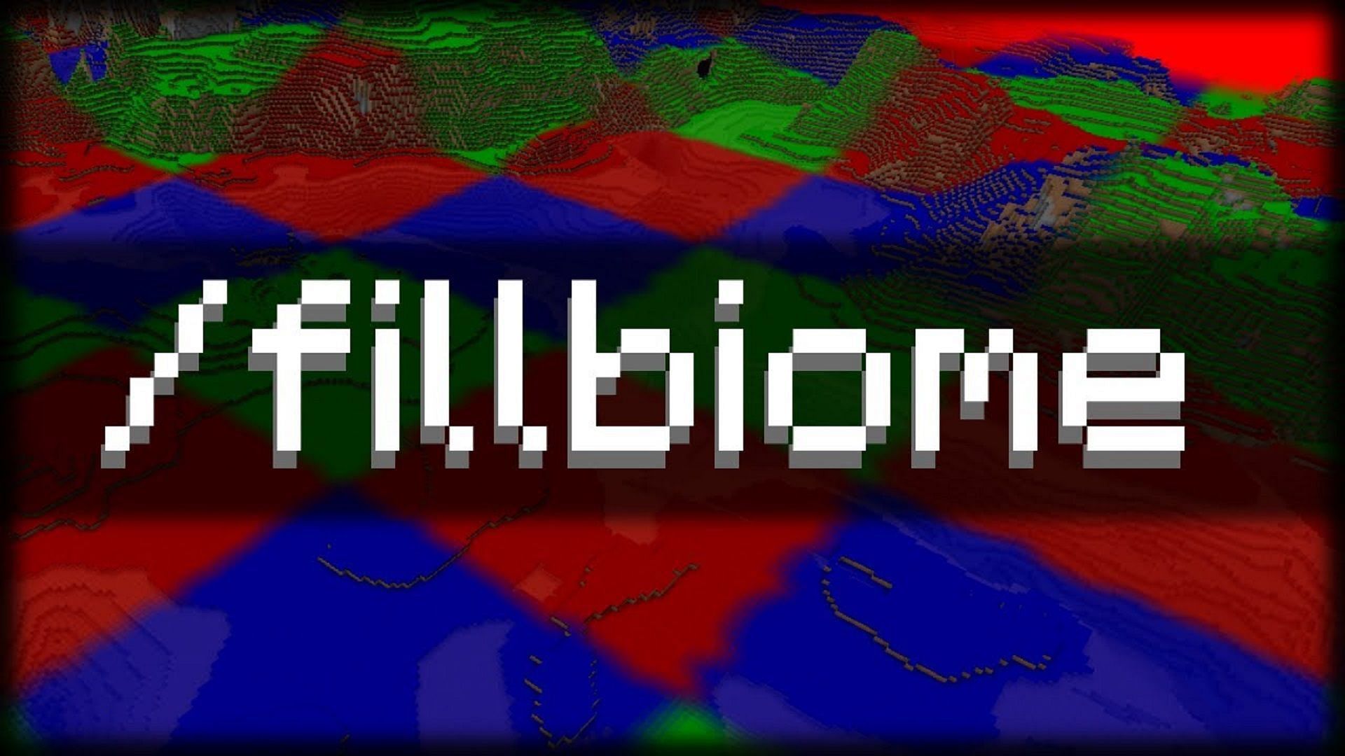 Fillbiome allows Minecraft players to change biomes on the fly (Image via Cloud Wolf/Youtube)