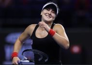 Bianca Andreescu at the 2022 Billie Jean King Cup.