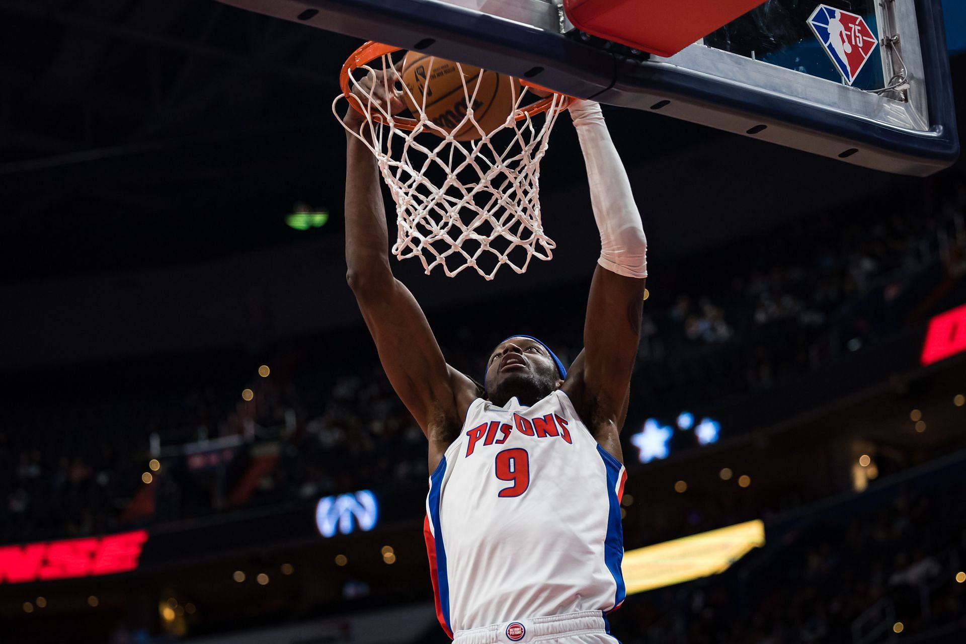 Grant turned into a star player in Detroit (Image via Getty Images)