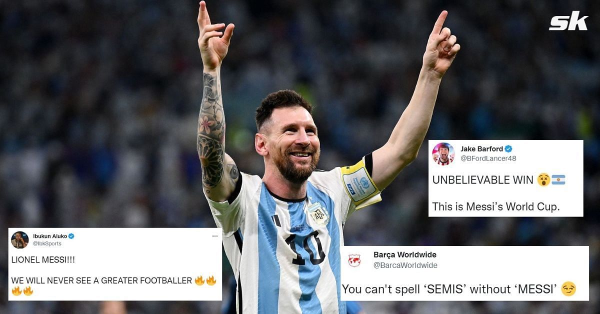 Argentina captain Lionel Messi lauded for FIFA World Cup performance