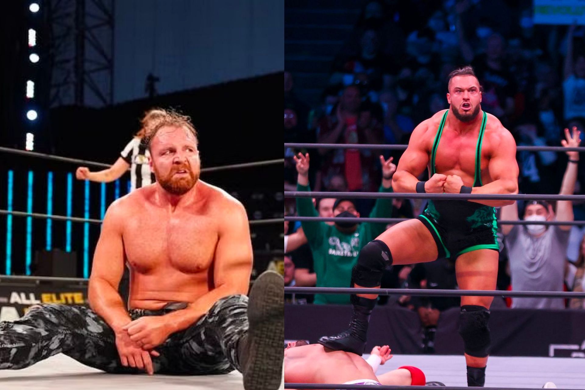 Jon Moxley and Wardlow were in action on Rampage
