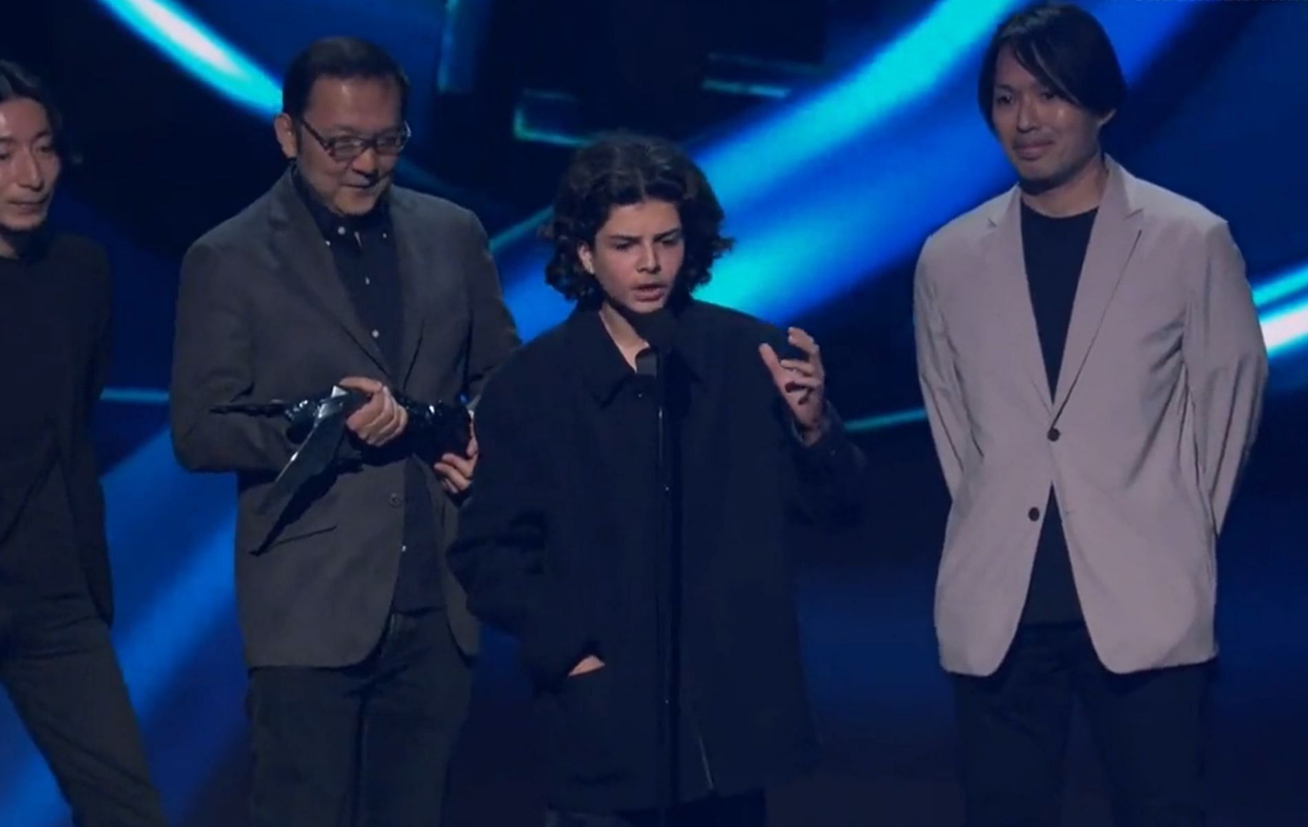 The Game Awards 2022 stage invader got arrested leading to hilarity and memes (Image via The Game Awards)