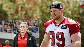 How did J.J. Watt meet his wife Kealia?