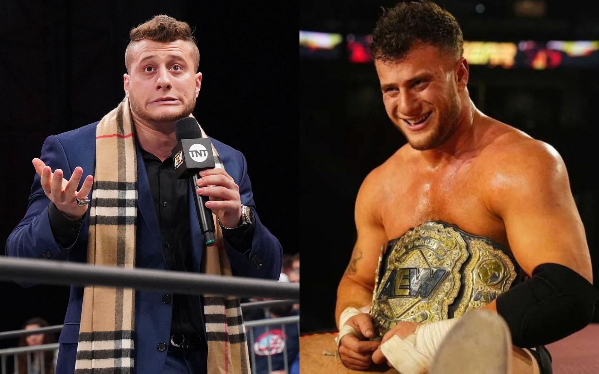 MJF is in his first reign as AEW World Champion