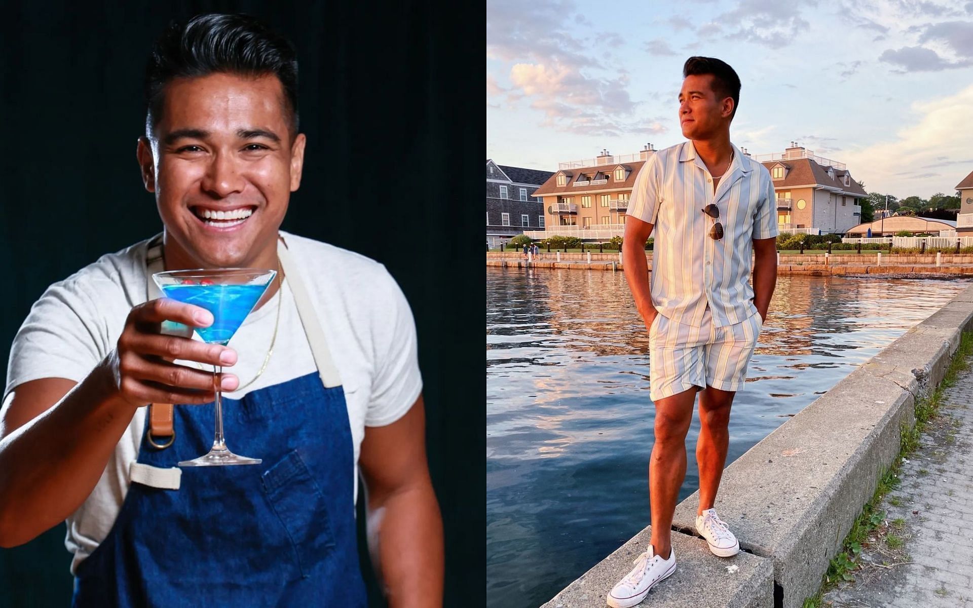 Jordan Andino has hosted and judges many Food Network shows before hosting Cook at all Costs (Images via fork_knife/ Instagram)
